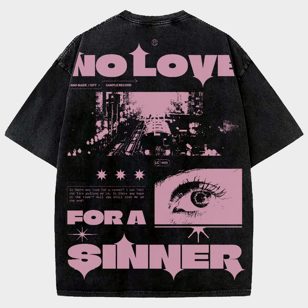 Sinner Oversized Tee